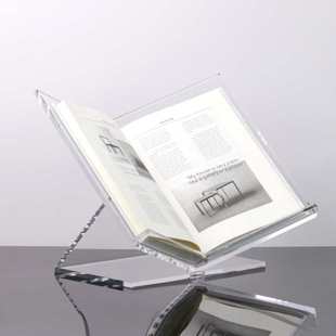 现代简约几何亚克力书架杂志架桌面摆设办公室书房客厅装新疆包邮