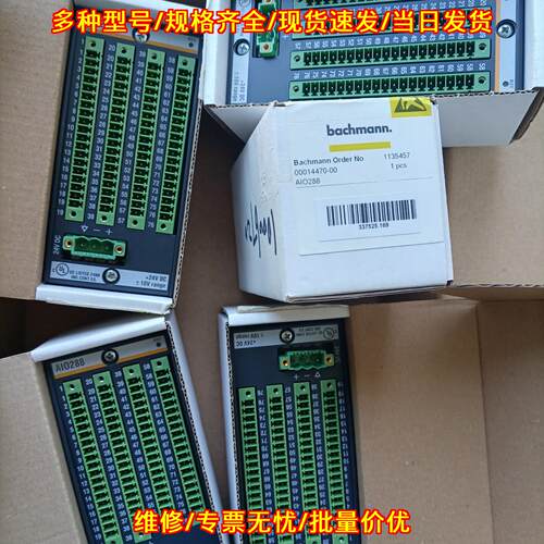 AIO288 FS211 FM211 DIO248 DIO216 巴赫曼工控模块议价维修
