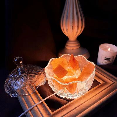 女生香氛容器杯瓶扩香器皿粗盐收纳盒小摆件居家香薰水晶石储物罐