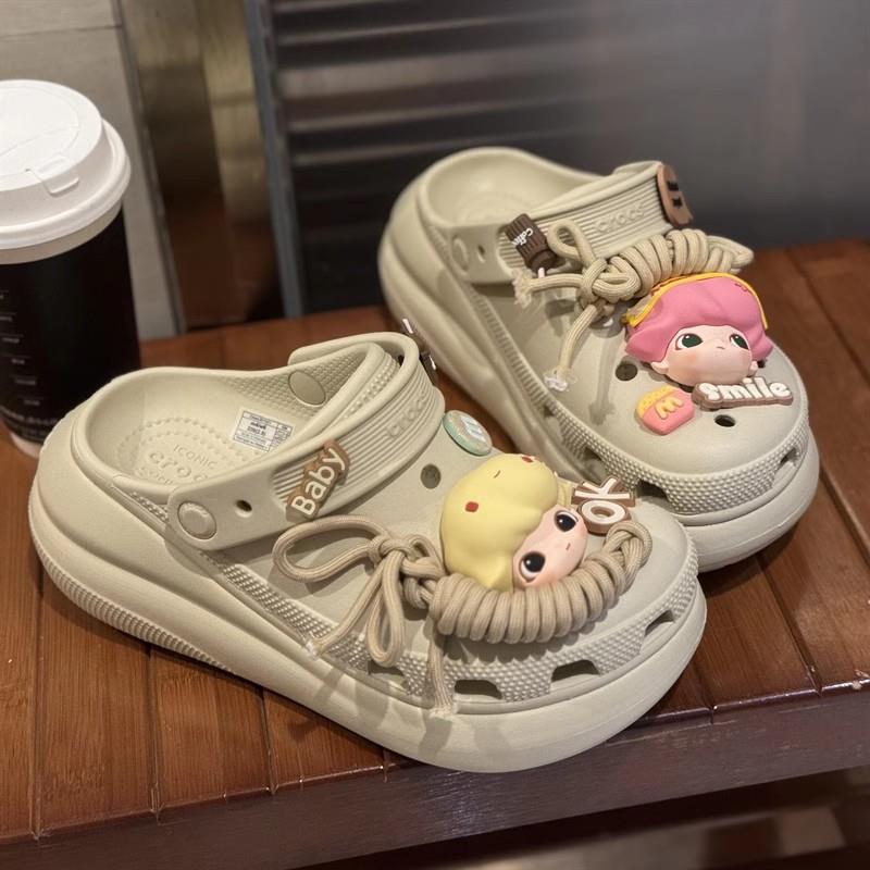 洞洞鞋配饰拖鞋泡泡装饰diy配件卡扣女高级感适配crocs鞋花鞋扣