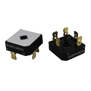 三相整流桥模块12V方形桥堆SKBPC 3516直流电全桥电焊机整流桥35A