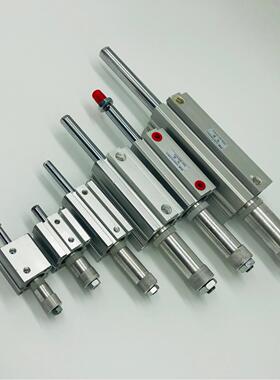 可调行程薄型气缸带磁外牙SDA SDAJ50X75-50-S-B SDAJS50*75-50-B