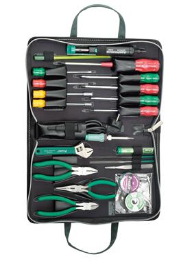 台湾宝工24件家用电工小五金工具组合维修工具包套装1PK-813B-1