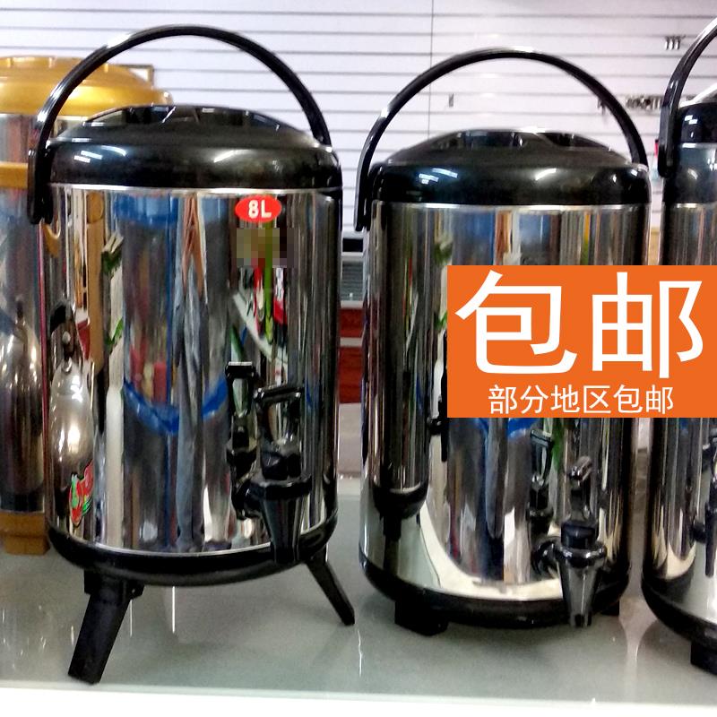 LJY不锈钢12升保温桶 奶茶桶10L 奶茶桶 奶茶店 饮料保温桶 8升L