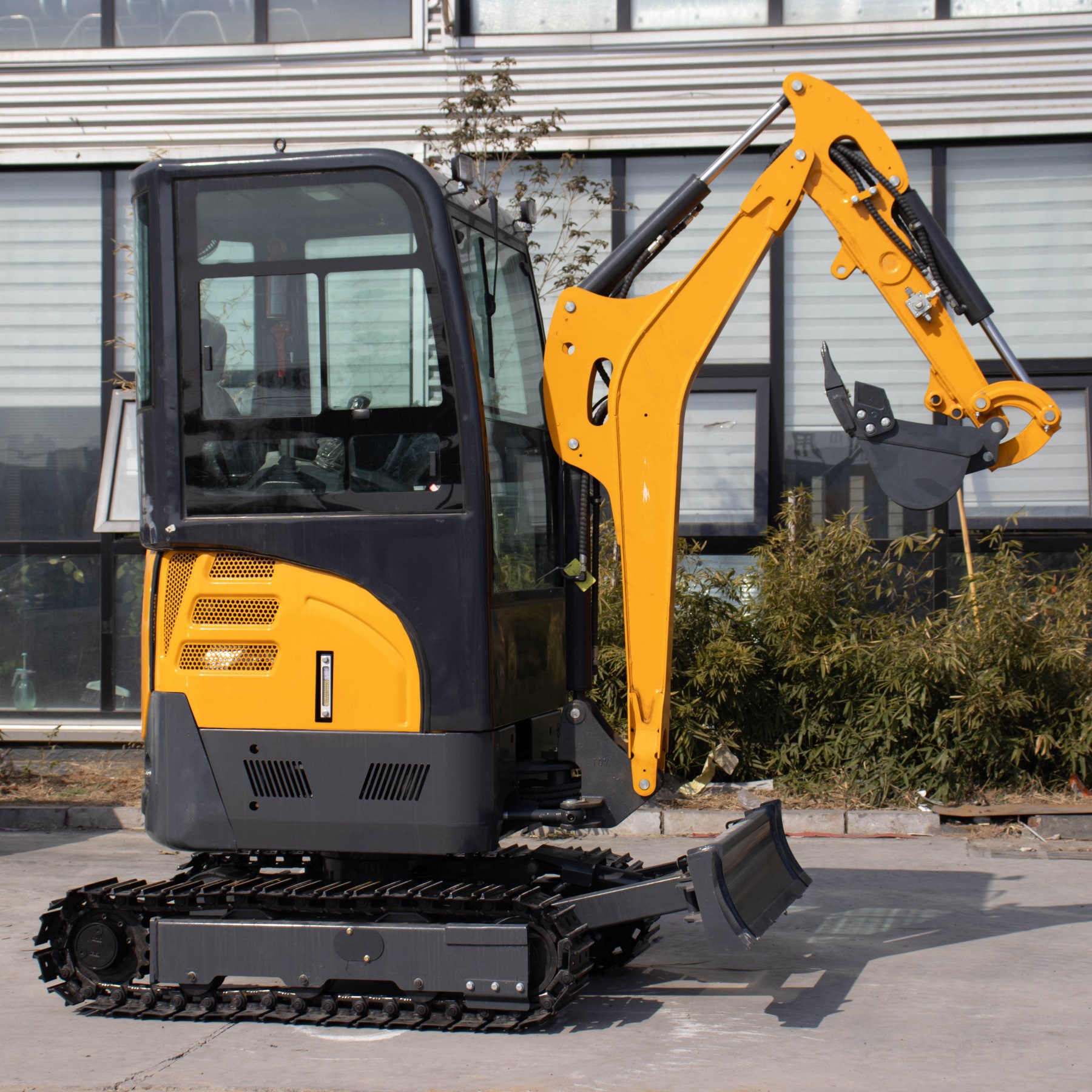 出口加拿大微型液压履带挖掘机 HT22果园农用家用Mini excavator