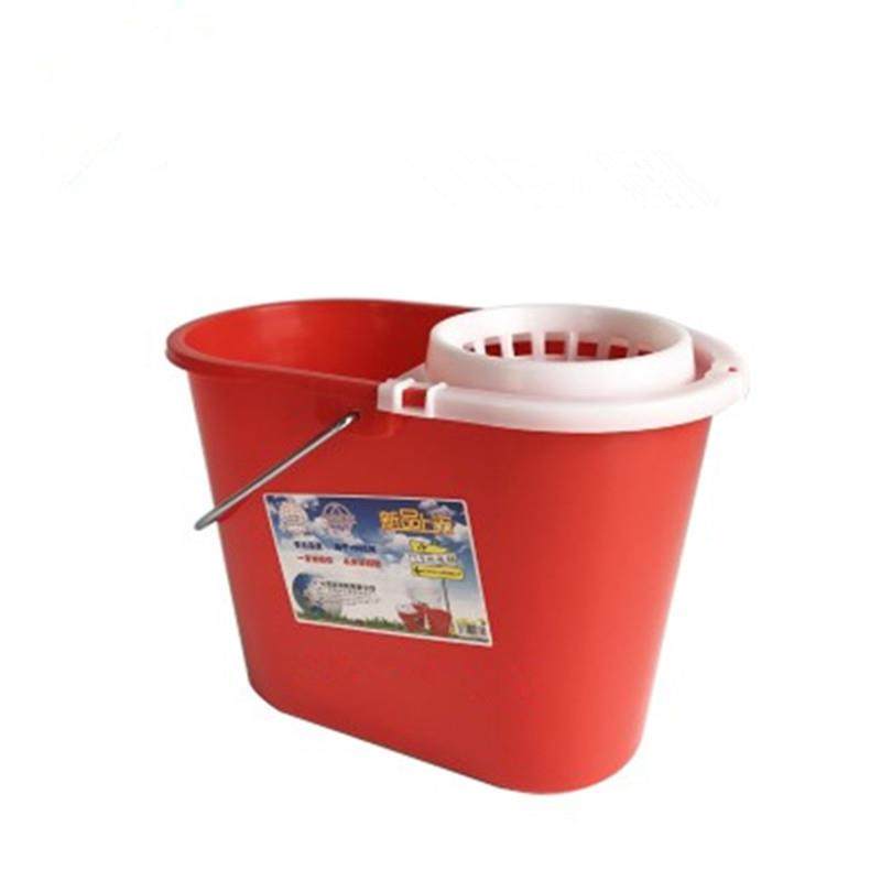 7YX珠江牌地拖桶罩手压拖把桶加厚塑料拖地桶家用老式挤水桶