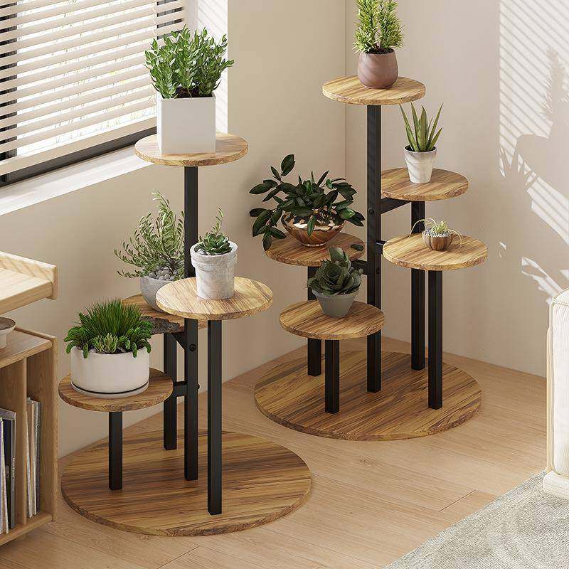 拉车套罩花架子实木多层室内客厅阳台置物架轻奢家用绿萝多肉边几,厨房/烹饪用具,调料置物架,淘宝优惠券,粉丝福利购,淘宝优惠卷