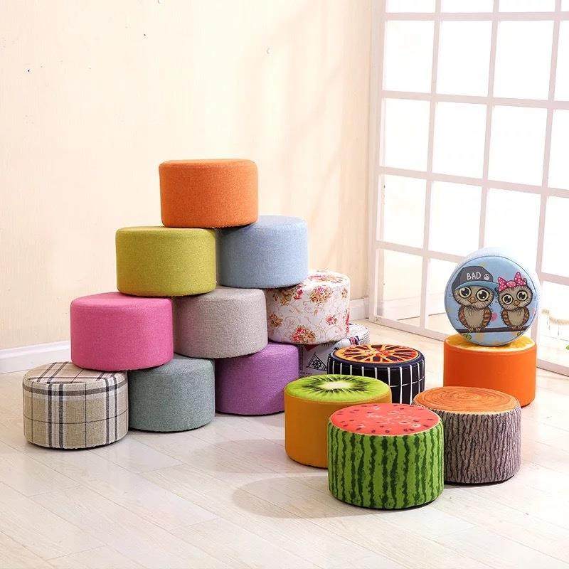 拉车套罩实木小矮凳换鞋凳茶几沙发凳布艺圆凳子成人家用小板凳软,厨房/烹饪用具,调料置物架,淘宝优惠券,粉丝福利购,淘宝优惠卷