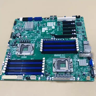 超微X9DB3-TPF 双路1356针 X79主板 带万兆光纤网卡 支持E5-24cpu
