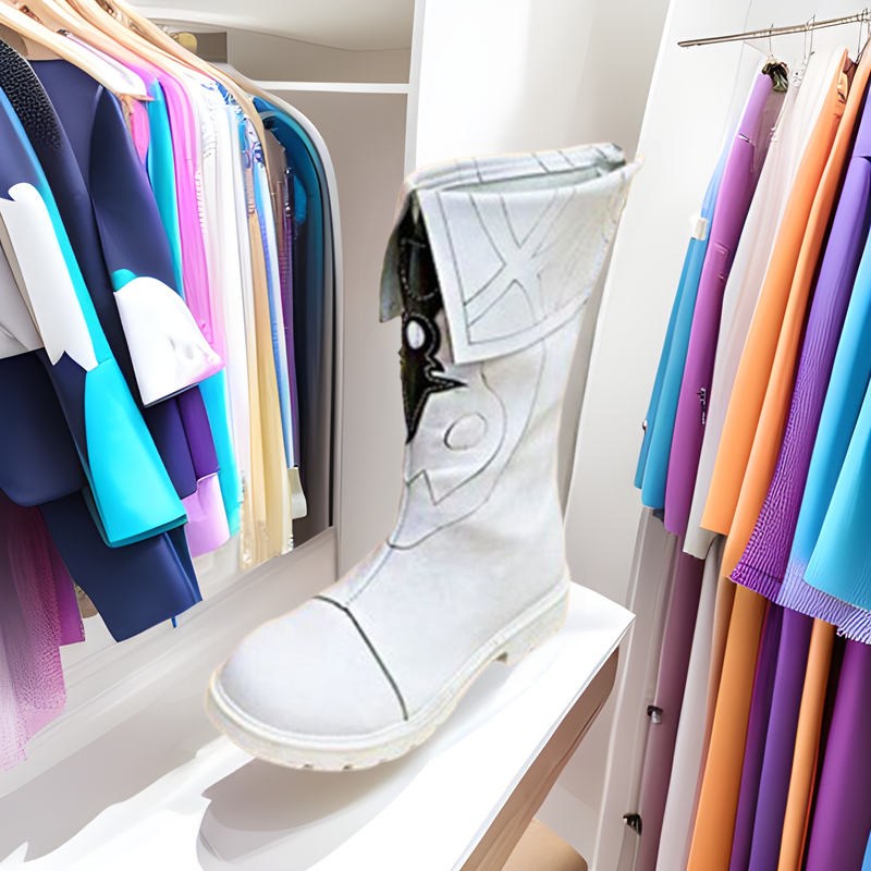 明日方舟缄默德克萨斯cos鞋cosplay鞋还原动漫演出鞋漫展二次元鞋