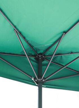 靠墙半边遮792阳户外摆遮阳伞可升降阳台庭伞沙院滩摊伞广告半边