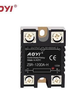 AOYI奥ZZSR-25DASR-DA仪-H直流控交流单相固态继电2器 25A1--0A增