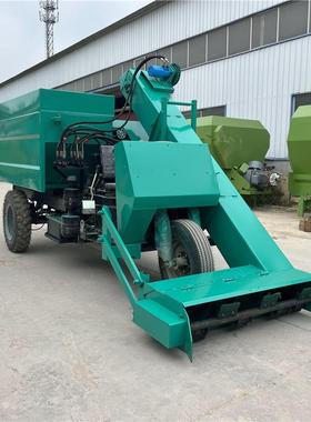 轮干湿两用粪猪清污铲粪机 8立方四清粪车 大型四驱牛YWA羊圈舍圈