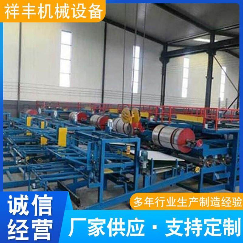 彩钢复合板机设备全自动夹芯板复合机泡沫岩棉一体复合压瓦机