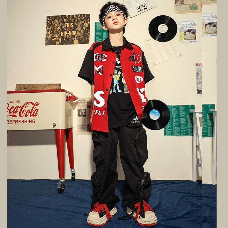 快速发货男孩街舞服n少儿架子鼓帅气服装女孩潮牌爵士舞演出服机,女装/女士精品,民族服装/舞台装,淘宝优惠券,粉丝福利购,淘宝优惠卷