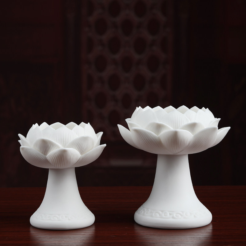 快速发货戴玉g堂陶瓷莲花酥油供油灯供佛灯家用供奉酥油灯摆件佛,家居饰品,酥油灯,淘宝优惠券,粉丝福利购,淘宝优惠卷