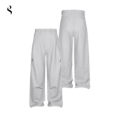 秋冬休闲阔腿裤 Succinct TR面料裤 立体剪裁A字廓形宽松西裤 褶