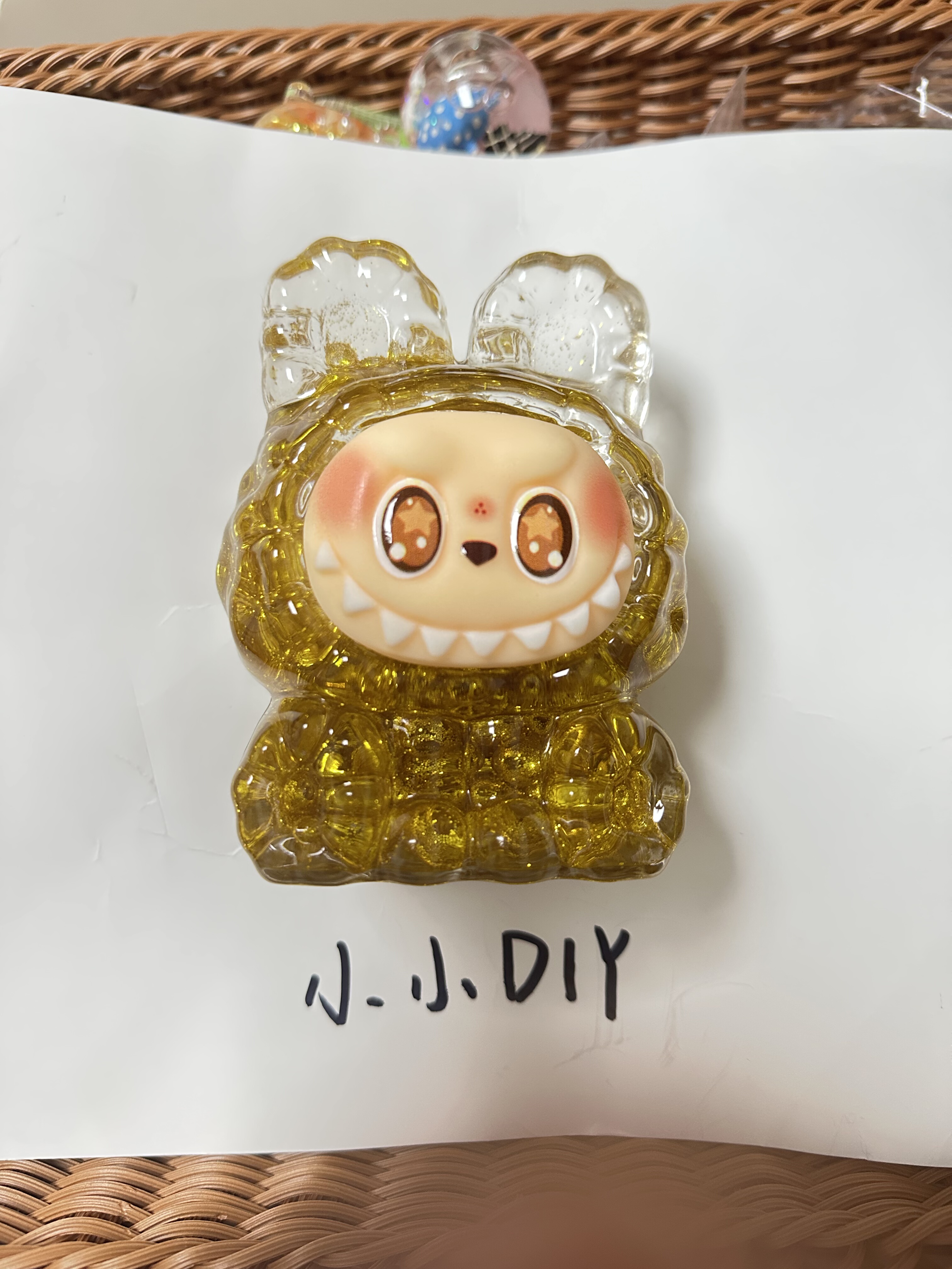 【流沙集合】入油流沙瓶仿真配件桌面摆件创意设计亚克力包挂5cm+