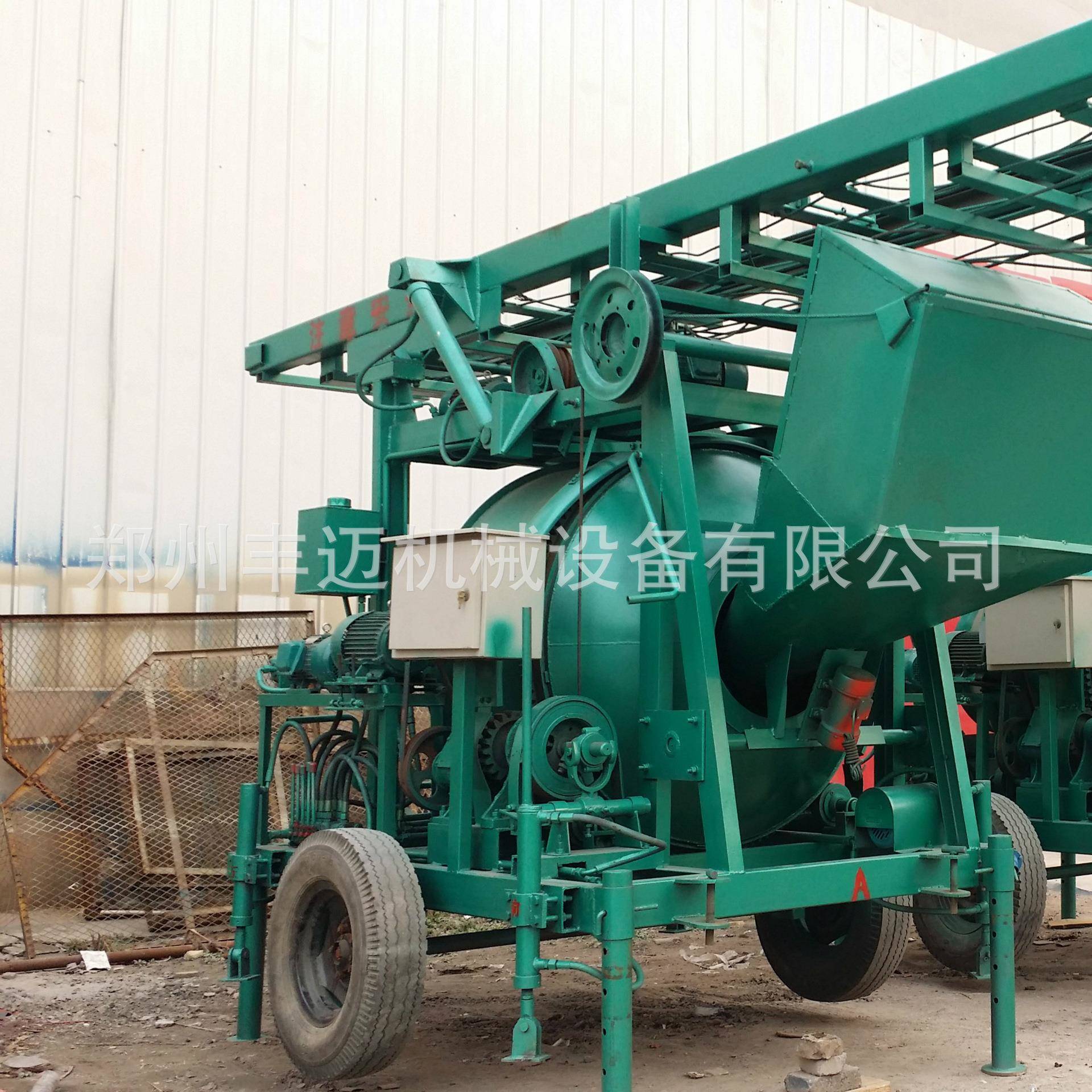 2JZC350全自动液压梯混凝土搅机拌 自JZC350爬动升降4米建筑搅拌