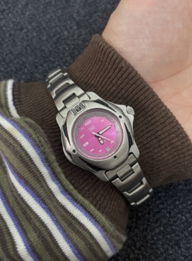 Awasteoftime浪费时间 vintage中古手表复古时尚圆形表盘古着腕表