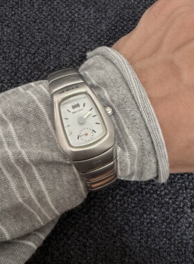 Awasteoftime浪费时间 vintage简约中古手表异型表盘设计复古手表