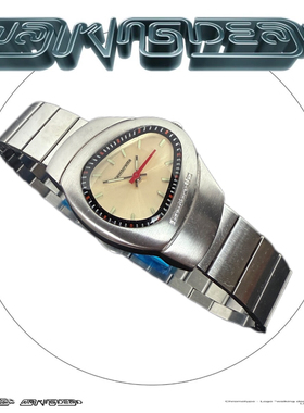 Awateoftime浪费时间 中古手表小众复古vintage异型金属石英手表