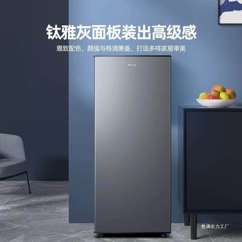 北极PJB立柜式冰抽屉式家用全冷冻柜侧体开门立大冷柜小型冰箱熊