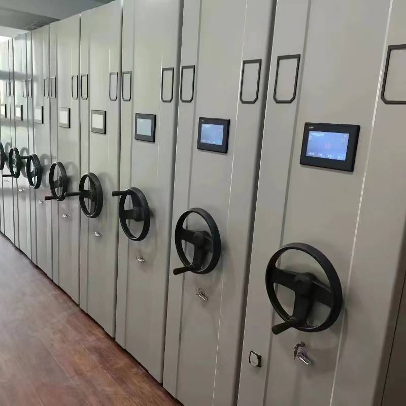 密集柜档案室密集架手摇式电动智能移动档案柜资料凭证病历文件柜