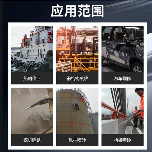 除KGB喷砂机喷砂机压小型移动式除动锈喷沙机抛光设备手高喷砂罐