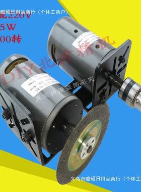 2RYL20V他675W小型电永机磁直流高速电机马达调速电正机反转马达