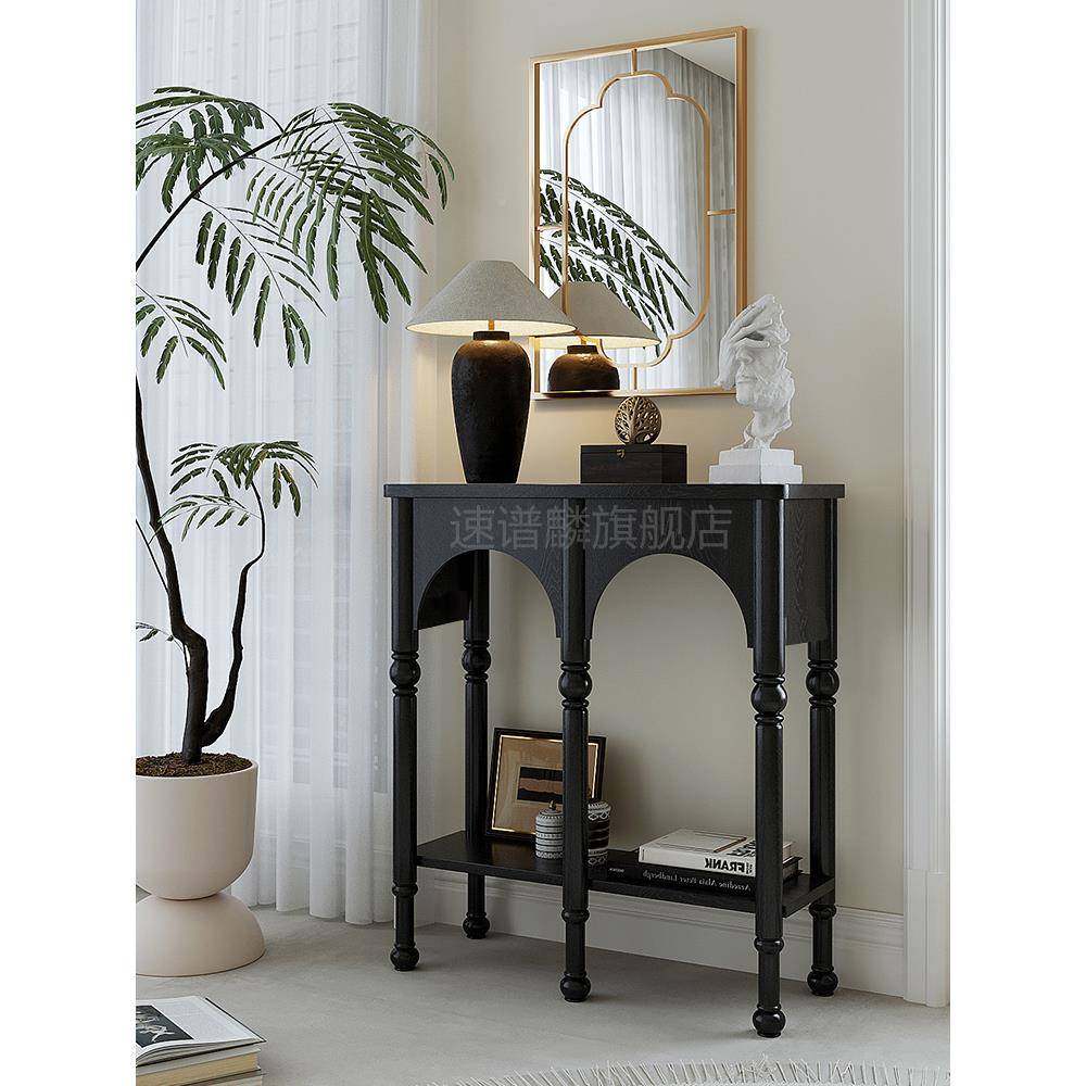 法式实玄关柜木厅入户35750玄关桌子落简约正对门靠墙客地置物台,住宅家具,其它案台,淘宝优惠券,粉丝福利购,淘宝优惠卷