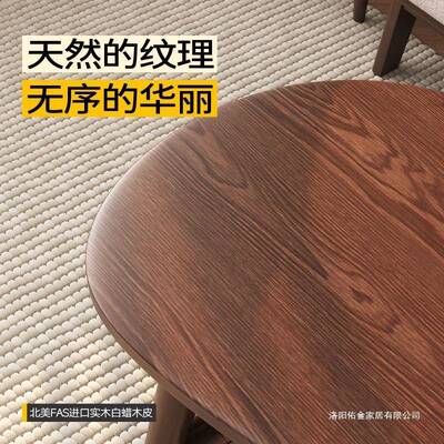 纯实7774木茶客家用小户型新双层带抽几屉轻款厅奢极简小茶桌茶台