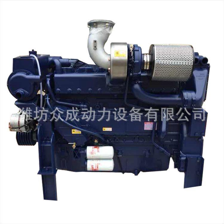 潍ZC6L12C3坊船用柴油动机斯发太尔W618W/D12船D用发动机柴油机35
