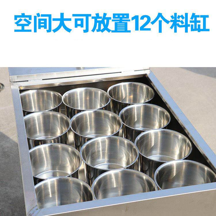 恩典DRL不锈钢调料车厨房饭店推车车饭店调味调味缸手推用调商料
