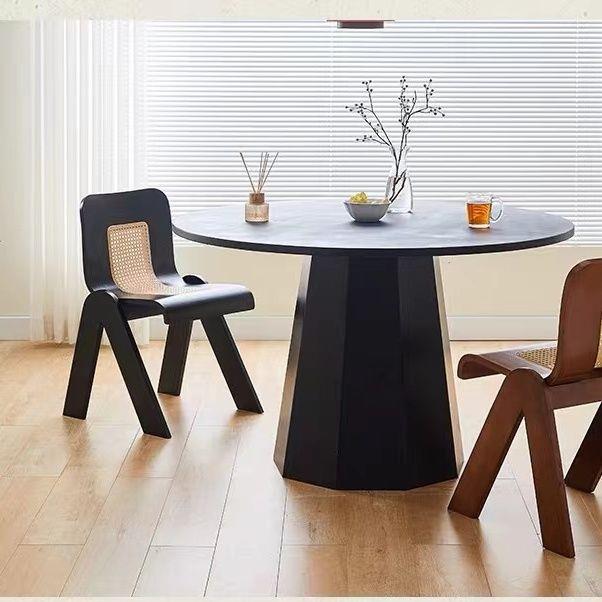 中古不厅锈钢意式马极简鞍皮餐椅背靠家用餐桌椅茶桌轻奢CSJ餐C椅