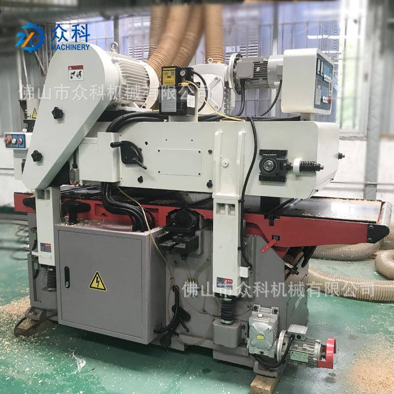 家厂2木工双面刨厚实木定刨床MB0FIH63重型双面刨平机器