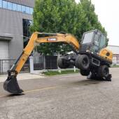 40660挖掘机徐80型号75型勾机号礼工炮皮轮抓秸秆挖咸菜带质保