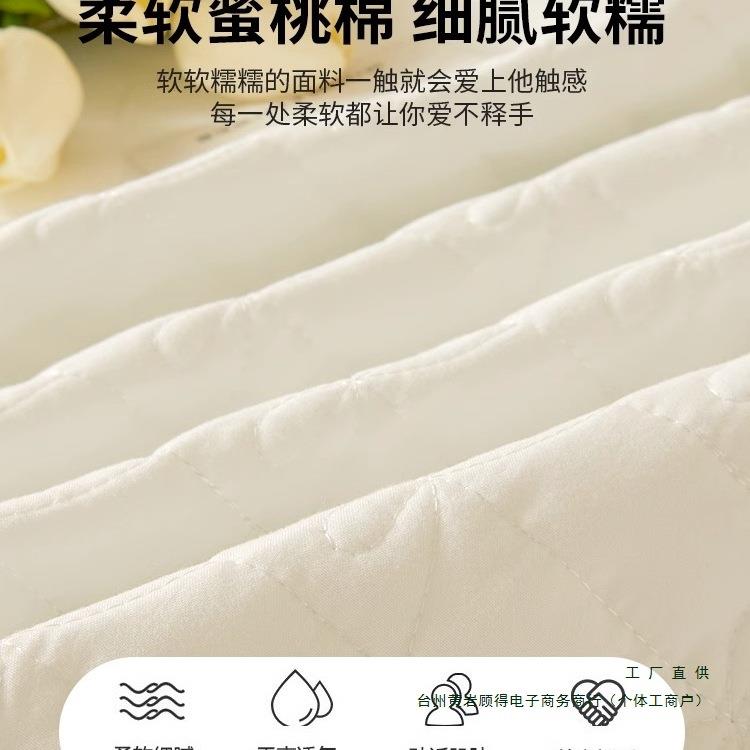 2025新公款加厚夹棉床笠床裙单二合一主风单带裙边全包KOI件床罩