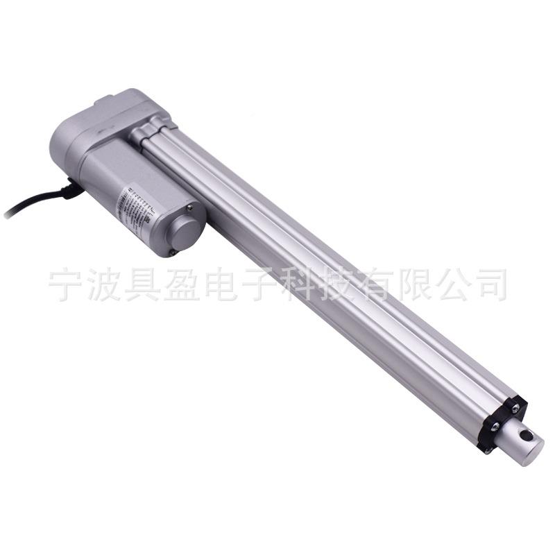 推具盈电动推杆NKLA243000微m型杆300m行程工业往复直流电机N推杆