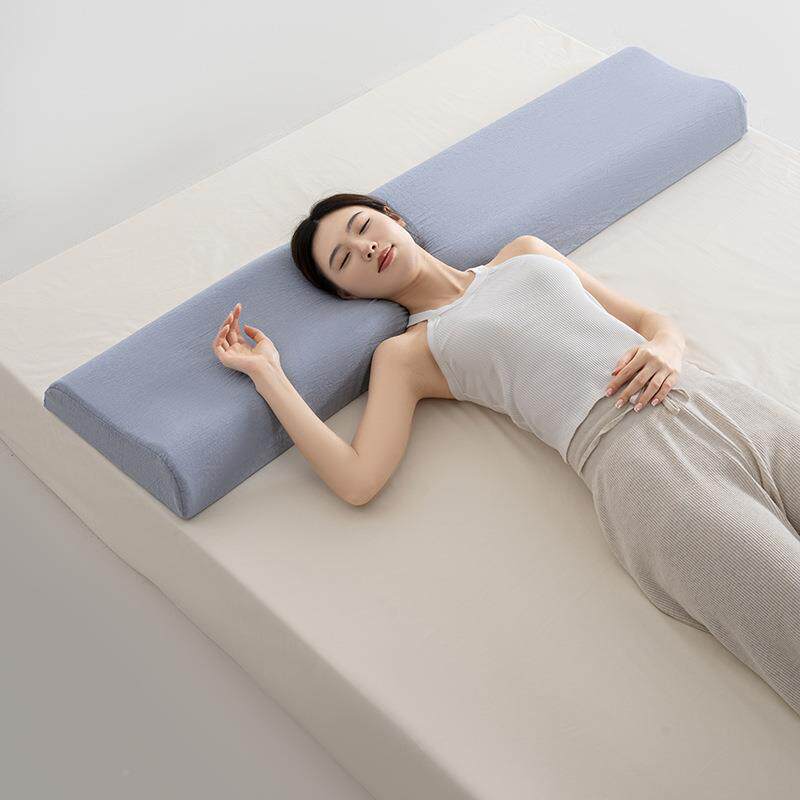 全纯棉记忆KX记忆棉棉曲线棉长长枕头水洗棉浪波曲线双人枕卧室枕