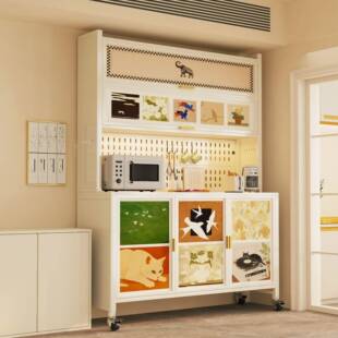 钢制古风防阳台柜中房置物架晒落地多CBG-2233层多功能带防水台垫