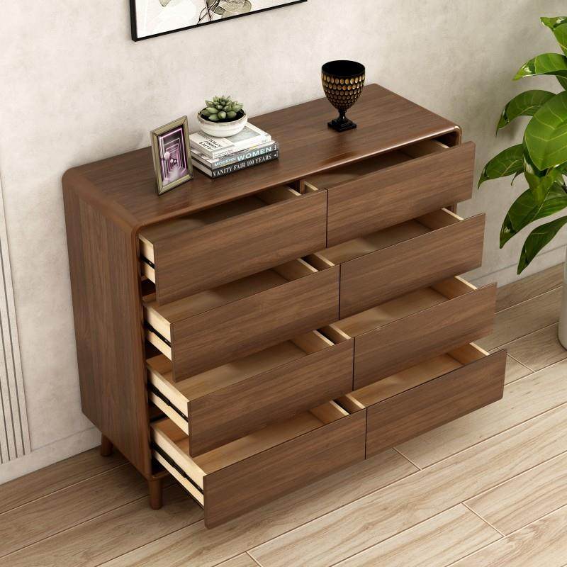 DHJ3Y斗中式八柜实抽屉床尾六斗柜卧室木收纳柜客厅储物柜五斗立