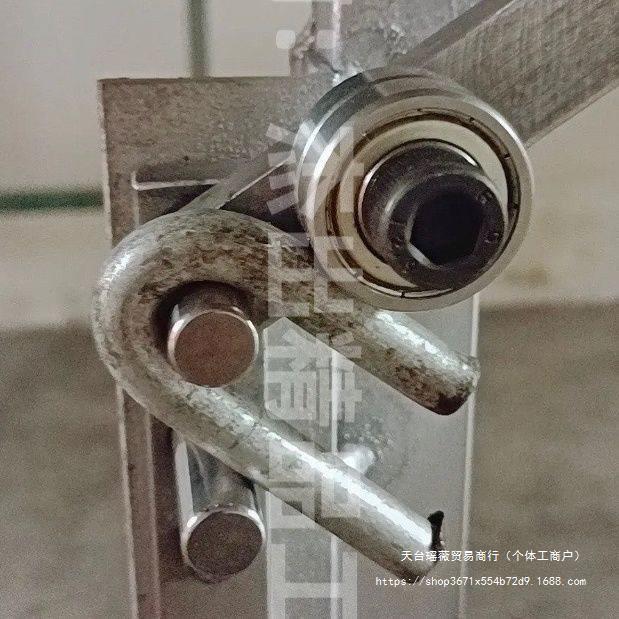 铁折弯机钢筋扁铁弯曲子器编织篮簸钢箕锚钩丝丝铜线手动折弯125