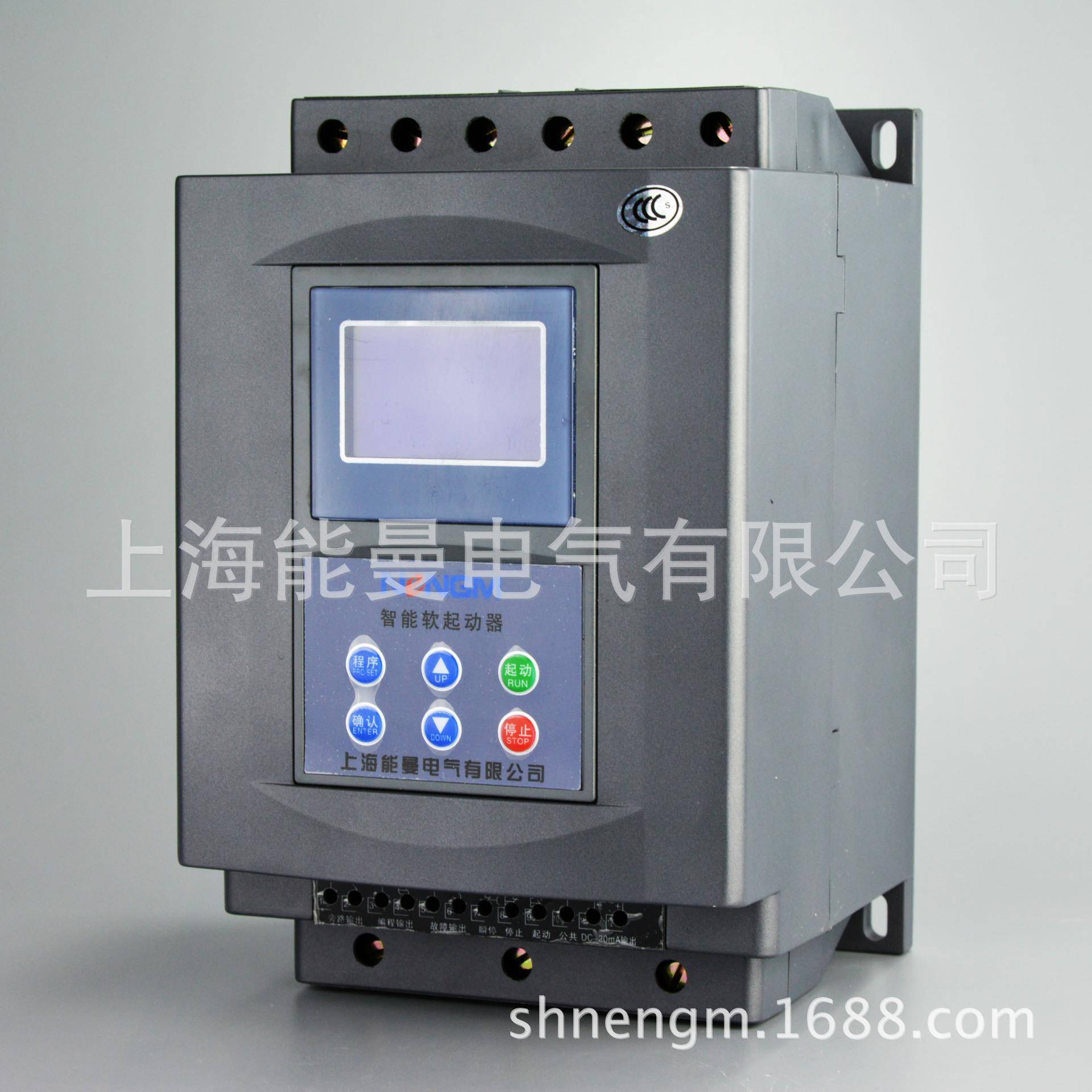 能曼电气MNMJR6-22NJ6-22KW,60V电机6R软起动器中文显示大液晶屏
