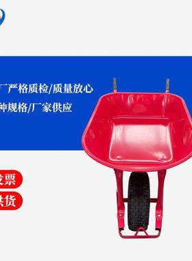 手推CFW建筑工地推推车翻推车劳圾用动车运输车独轮手斗车垃农运