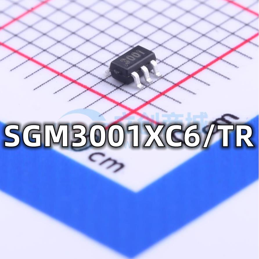 全新原装 SGM3001XC6/TR 封装SC-70 单刀双掷模拟信号开关IC芯片
