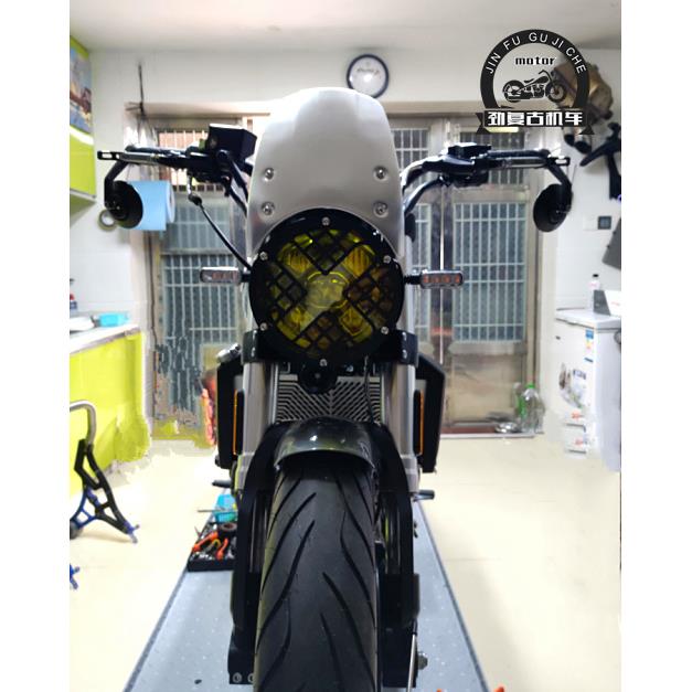 适用赛科龙RE3前挡风/风挡 宗申250/400改装挡风玻璃/导流罩玻板