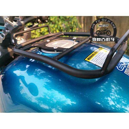 适用赛科龙RE3油箱载物架背包架 宗申250/400机车油箱支架置物架