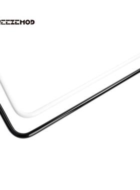 FREEZEMOD电脑水冷H6级黄铜硬管14mm外径总长710mm直角弯管黑白色