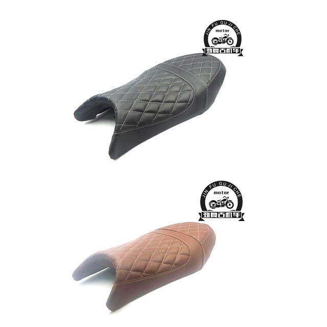 适用赛科龙RE3复古座垫座包 宗申400机车改装坐垫凯旋款鞍座座椅